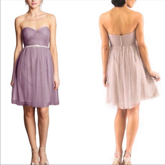 Jenny Yoo Collection Wren Convertible Dress in lilac shade size 6 - Picture 8 of 8